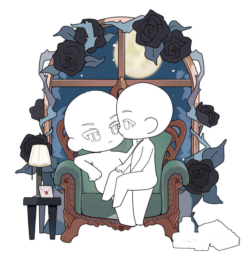 black rose